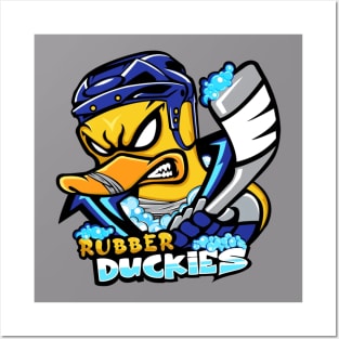 Rubber Duckies Hockey Team Posters and Art